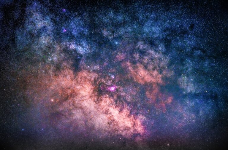 Core of the Milky Way Galaxy, astrophotography